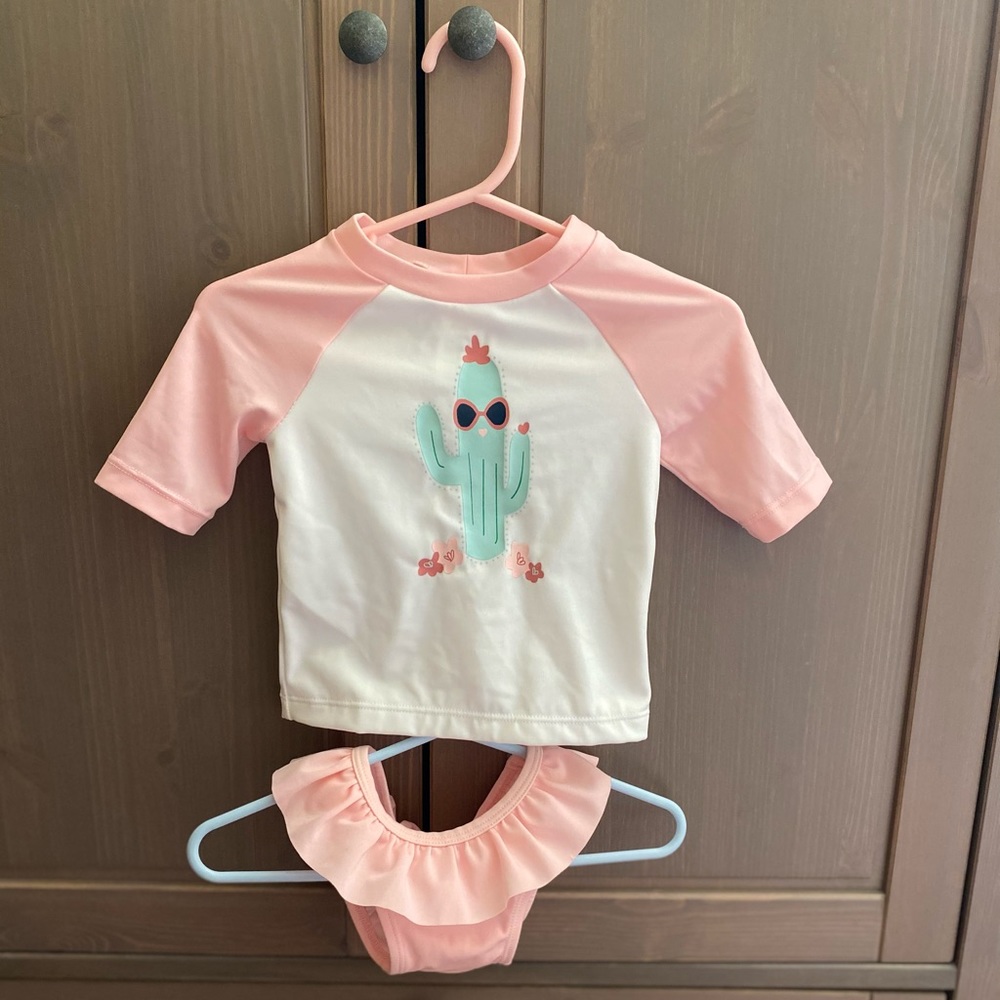 Gymboree Baby Girl Swim Set